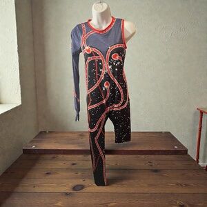 One-Leg Snake Bodysuit / Concert Jumpsuit – Reputation Outfit NWOT